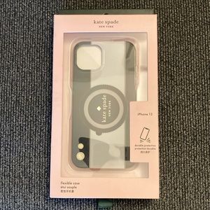 New in Box Kate Spade Oh Snap iPhone 13 Case Parchment